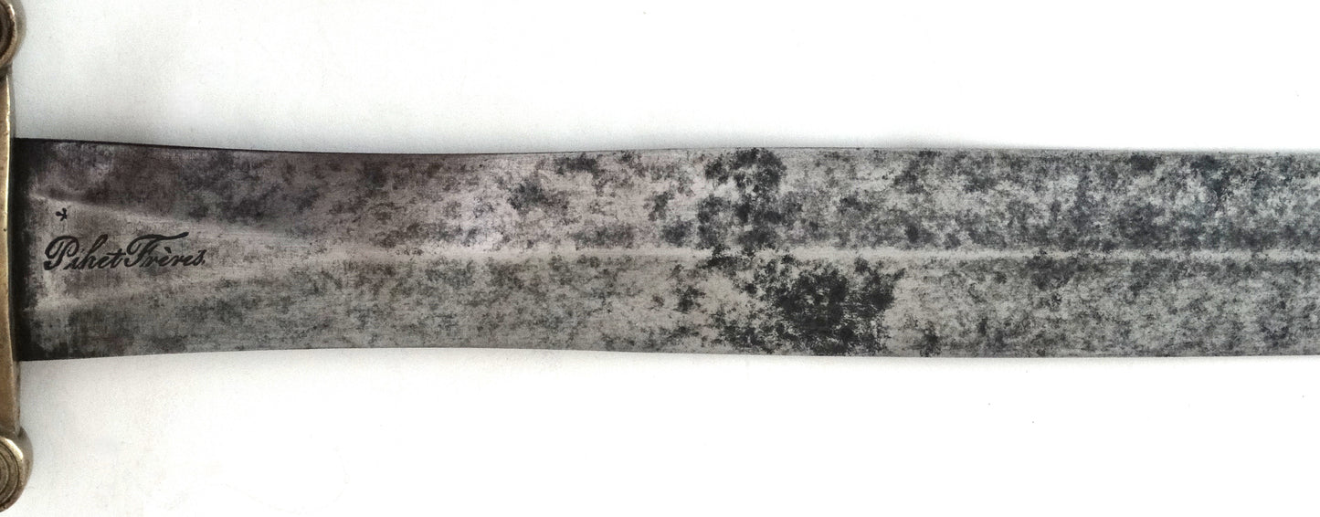 Glaive de Troupe d’Infanterie Modèle 1831 - Pihet Frères - 1838.
Zoom sur face A N2