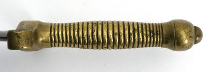 Glaive de Troupe d’Infanterie Modèle 1831 - Pihet Frères - 1838.
Zoom sur manche face D