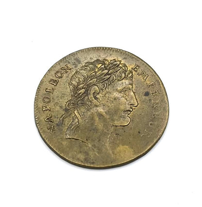 Jeton Napoléon Ier – Couronnement de 1804 | Jeton historique. 
Face