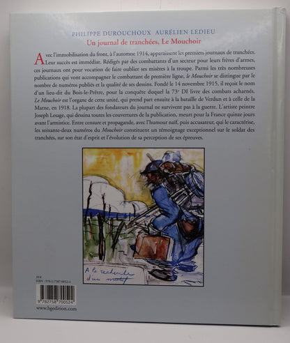 Le mouchoir 1915-1918 - Journal de tranchées.
Vue intégrale face B