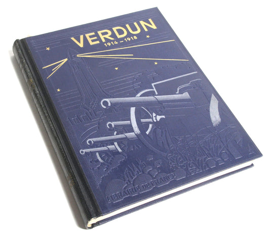Livre "Verdun 1914-1918" - Édition de 1934.
Vue 3/4 face.