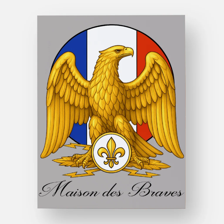 Magnet Maison des Braves - Logo Aigle Impérial