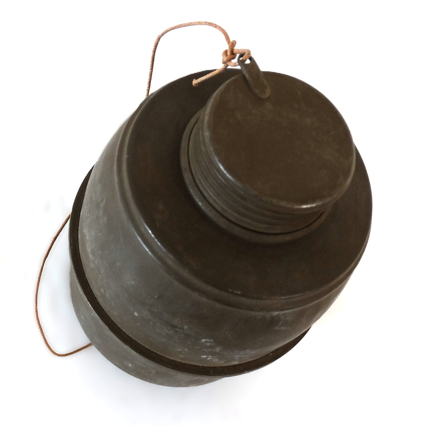 Masque à gaz Défense passive Schneider-Poelman France 1938-1940.
Cartouche neuve du dessus.