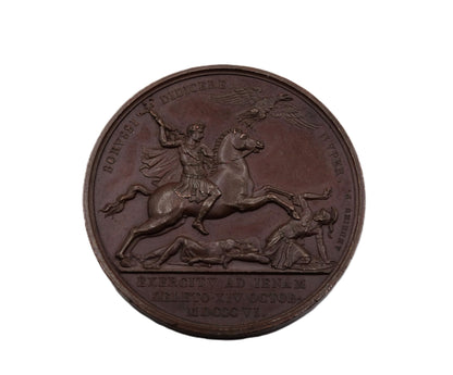 Médaille commémorative – Bataille d’Iéna 1806 – Gravée par Andrieu recto