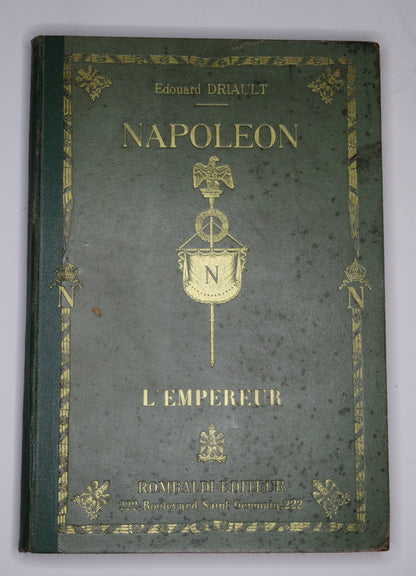 Napoléon le Grand – Édouard Driault.
Vue intégrale de face tome 2