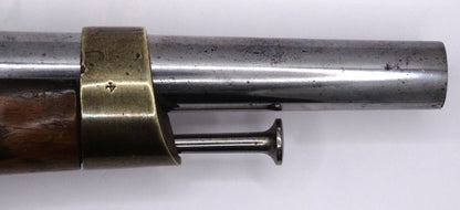 Pistolet An XIII Saint-Étienne 1811 | Pistolet réglementaire Premier Empire.
Zoom sur canon