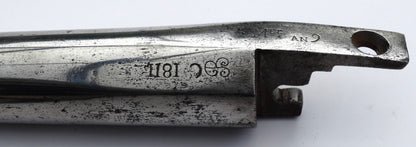 Pistolet An XIII Saint-Étienne 1811 | Pistolet réglementaire Premier Empire.
Zoom sur marquage canon nue 2