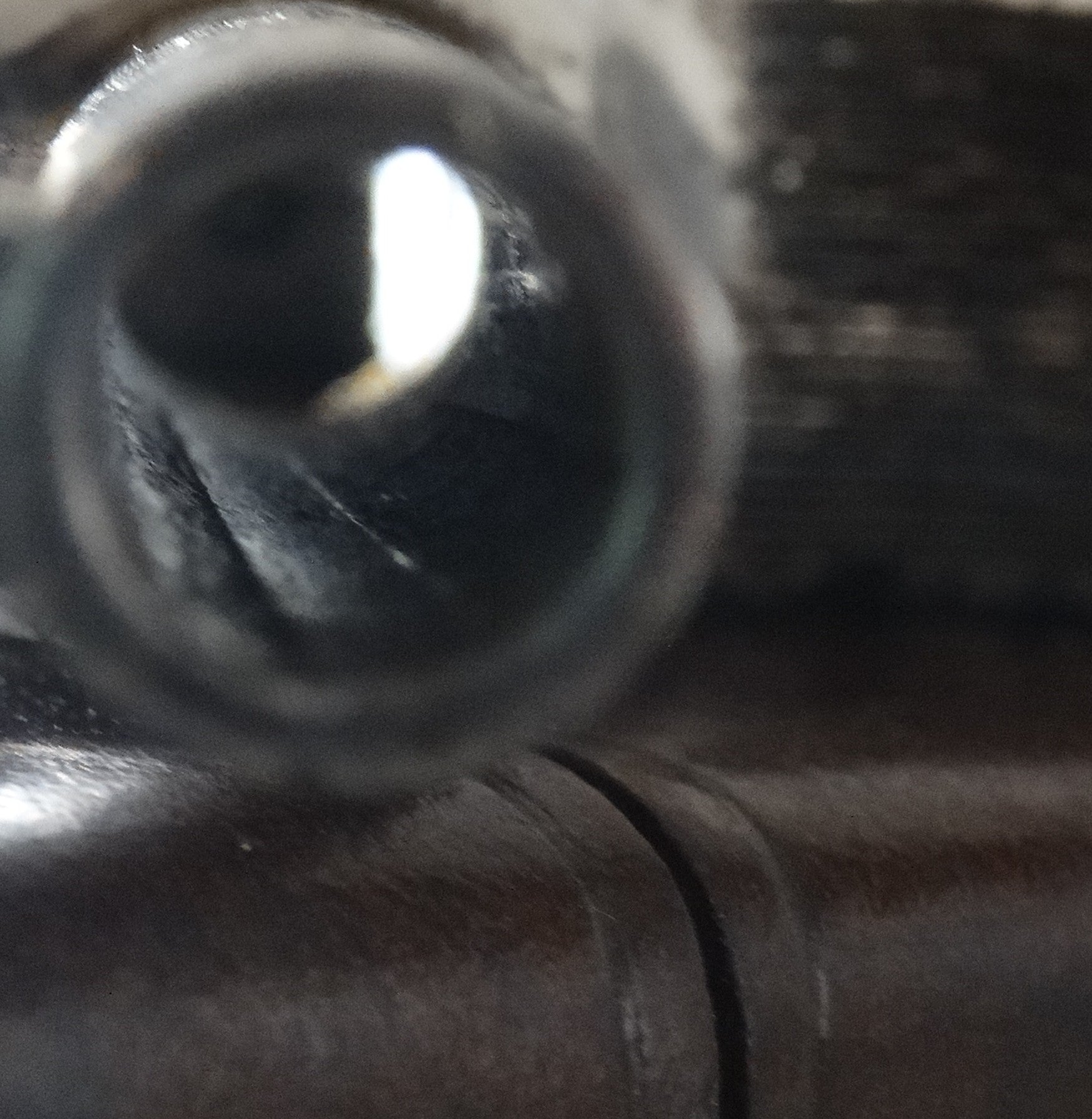 Pistolet La Mitrailleuse Luxe Manufrance 8 mm avec étui cigare d'origine.
Zoom sur intérieur du canon.
