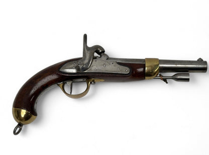 FRANCE. Pistolet de Cavalerie Modèle 1822 Tbis – Reconditionné en Arsenal coté droit