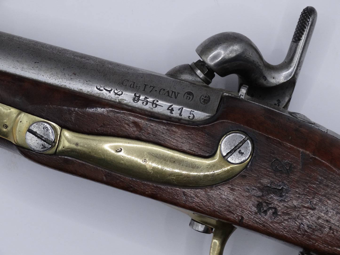 FRANCE. Pistolet de Cavalerie Modèle 1822 Tbis – Reconditionné en Arsenal
Numero de serie