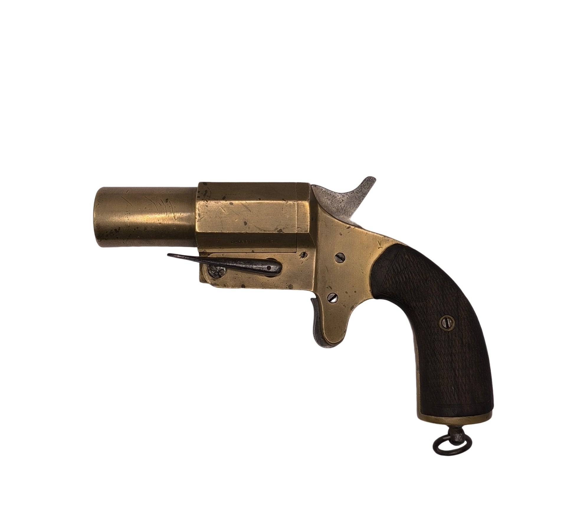 FRANCE. Pistolet lance fusée Mdl 1917 coté gauche