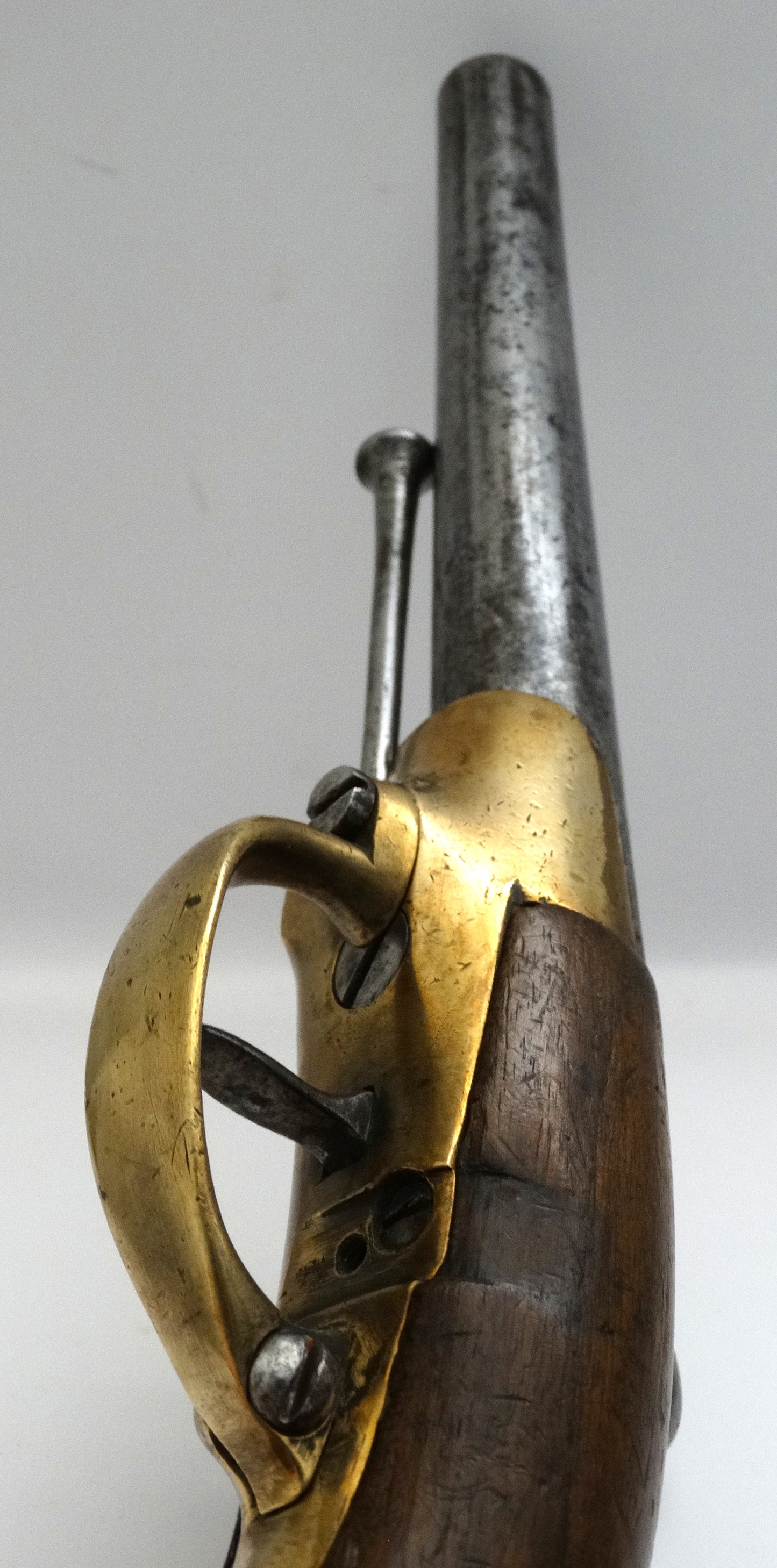 Pistolet_modele_1777_transforme_percussion_cavalerie_francaise_La_Maison_des_Braves pontet et détente