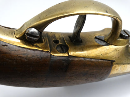 Pistolet_modele_1777_transforme_percussion_cavalerie_francaise_La_Maison_des_Braves laiton et porte ceinture absent