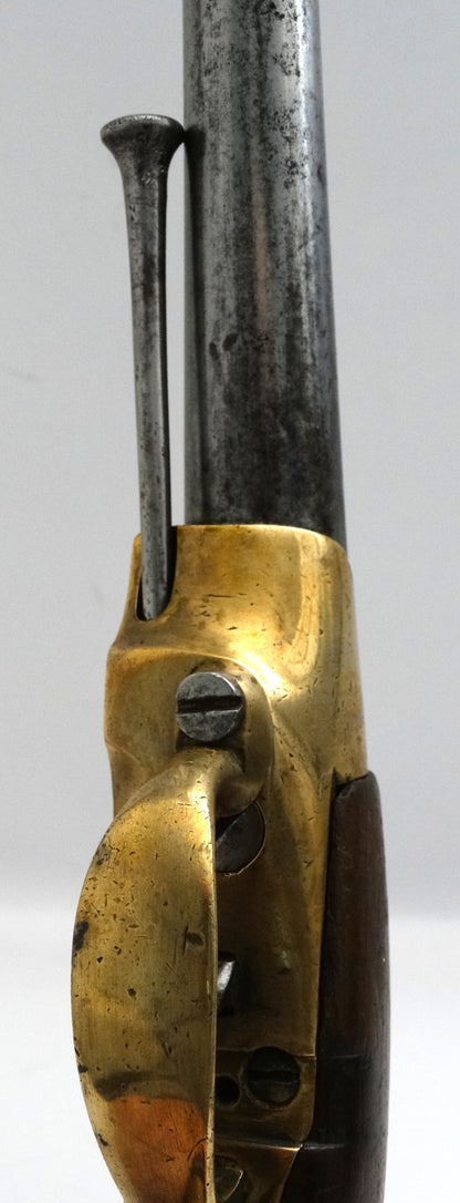 Pistolet_modele_1777_transforme_percussion_cavalerie_francaise_La_Maison_des_Braves avec baguette clou d'origine