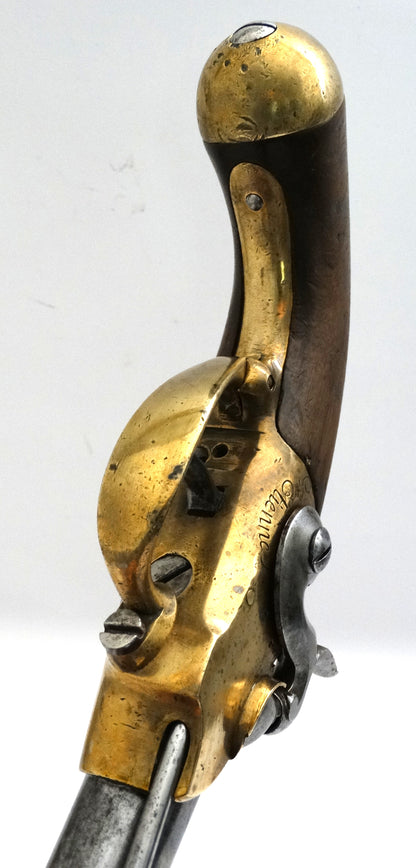 Pistolet_modele_1777_transforme_percussion_cavalerie_francaise_La_Maison_des_Braves toutes garnitures laiton fondu