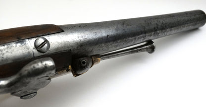 Pistolet_modele_1777_transforme_percussion_cavalerie_francaise_La_Maison_des_Braves canon vu du dessus
