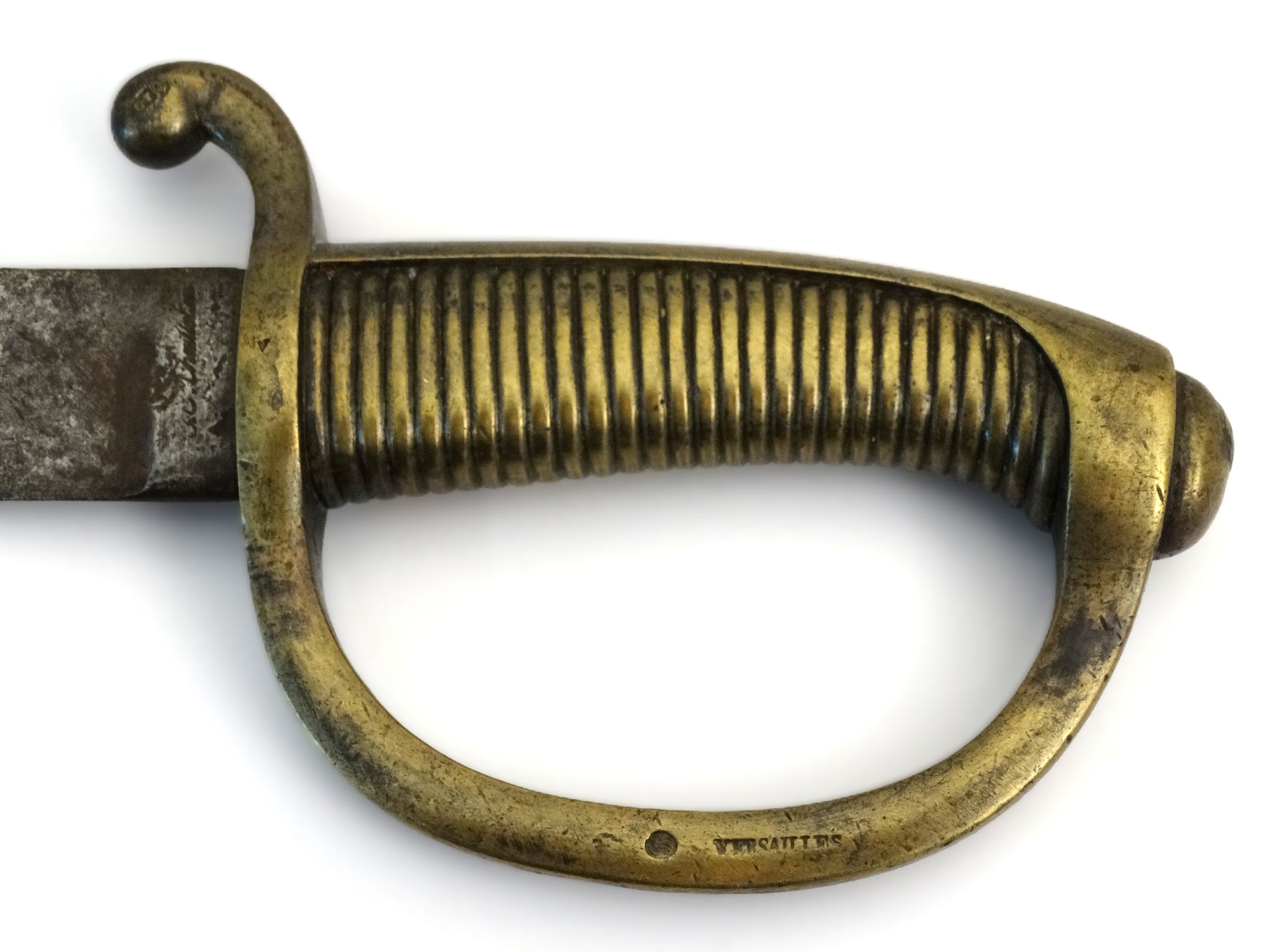 FRANCE. Sabre Briquet Modèle An XI – Premier Empire Poignée avec marquage et poinçon Versailles