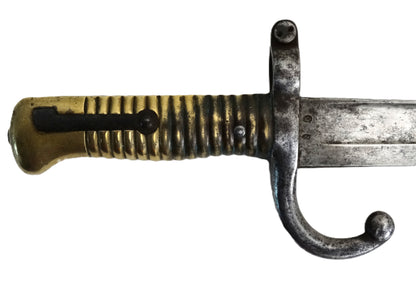 FRANCE. Sabre-baïonnette Chassepot modèle 1866 – Manufacture de Mutzig (1868)