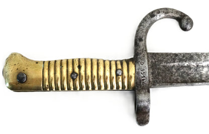 FRANCE. Sabre-baïonnette Chassepot modèle 1866 – Manufacture de Mutzig (1868)