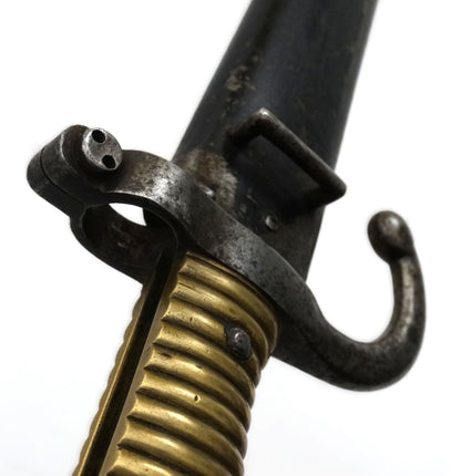 Sabre‑baïonnette pour fusil Remington Rolling Block – Défense Nationale. Vue artistique 2