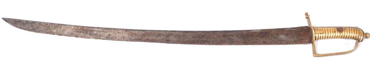 Sabre briquet d’infanterie modèle 1767 | Ancien Régime.
Vue intégrale face A