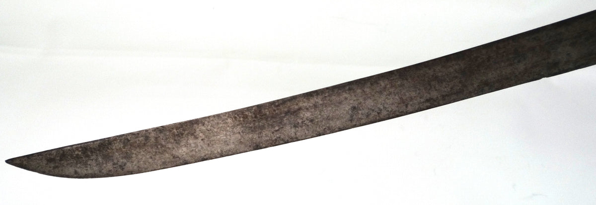 Sabre briquet d’infanterie modèle 1767 | Ancien Régime.
Zoom sur pointe face A