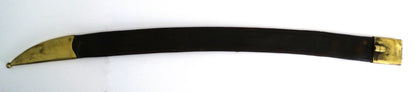 Sabre briquet d’infanterie modèle An XI — Klingenthal — Premier Empire.
Vue intégral fourreau.