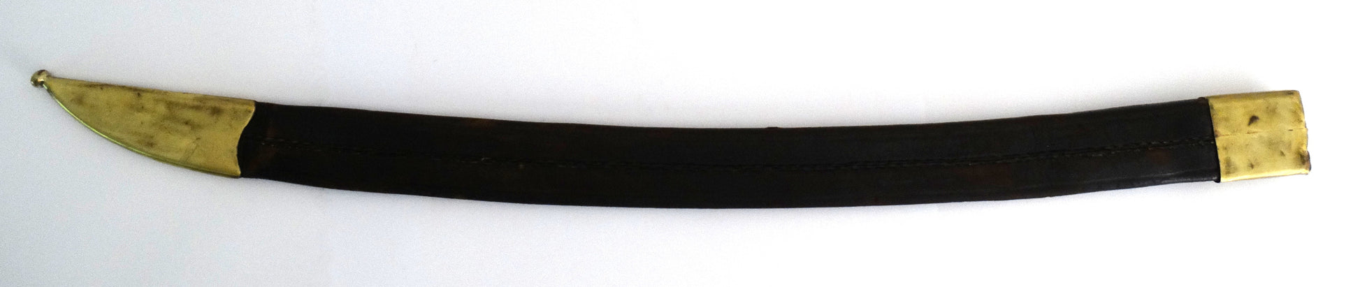 Sabre briquet d’infanterie modèle An XI — Klingenthal — Premier Empire.
Vue intégral fourreau face B.