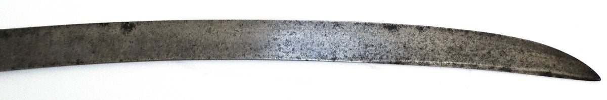 Sabre d’infanterie dit « briquet », modèle An XI, avec fourreau.
Zoom sur lame face B2