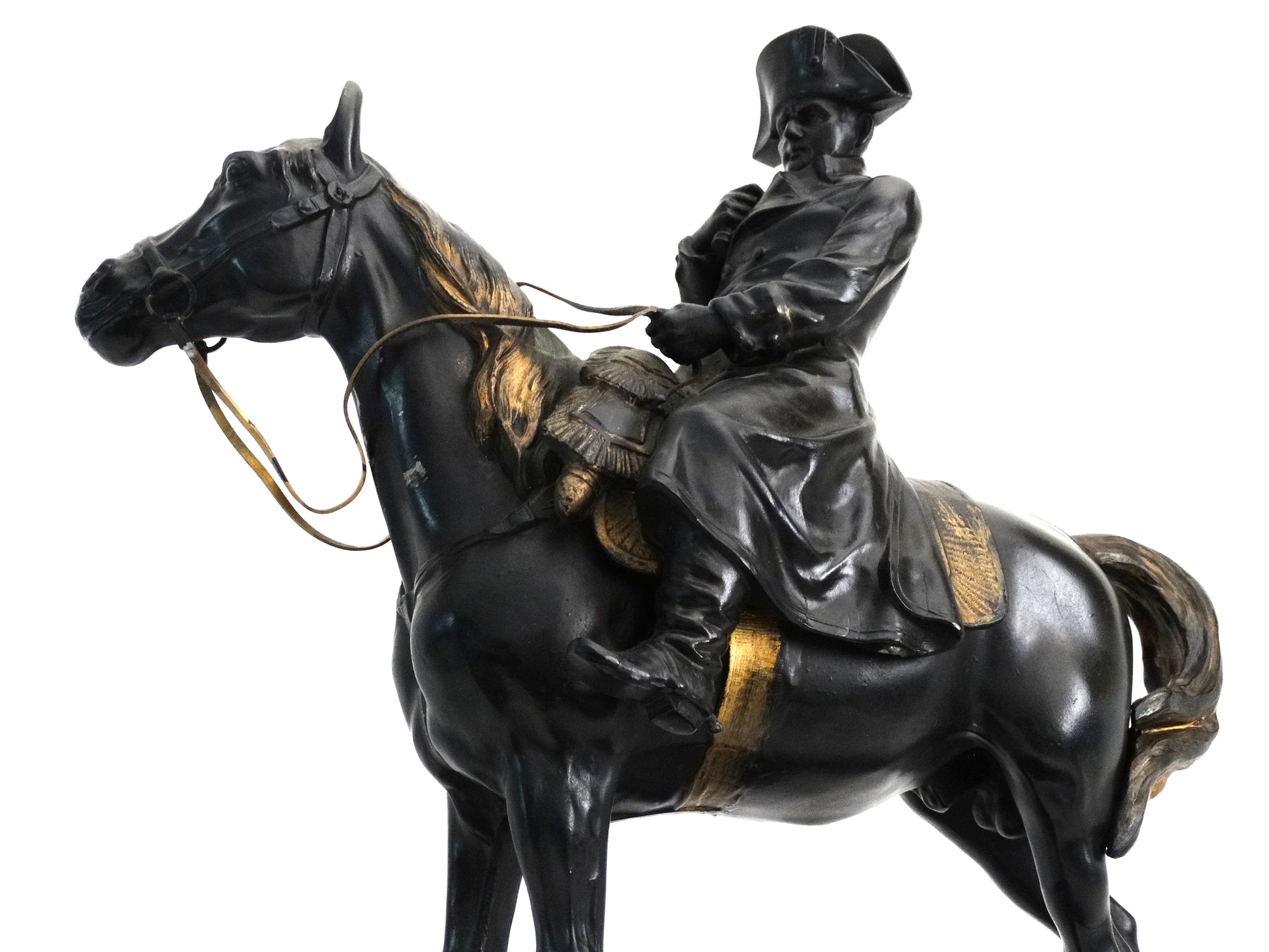 FRANCE. Napoléon à cheval – d’après Demange.
Vue intégral vue du dessous coté gauche.