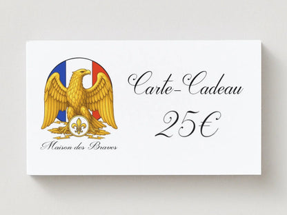 e-Carte Cadeau – La Maison des Braves